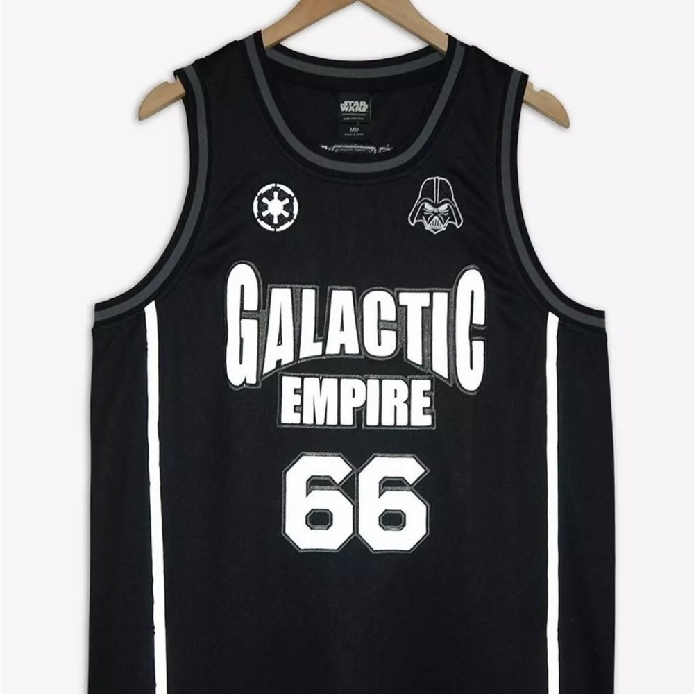 Black Galactic Empire Basketball Jersey
